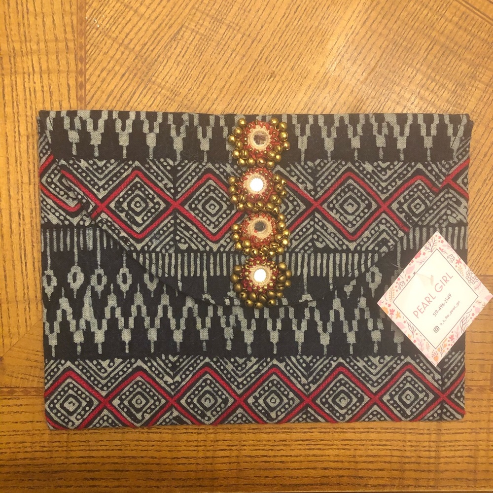 Batik clutch